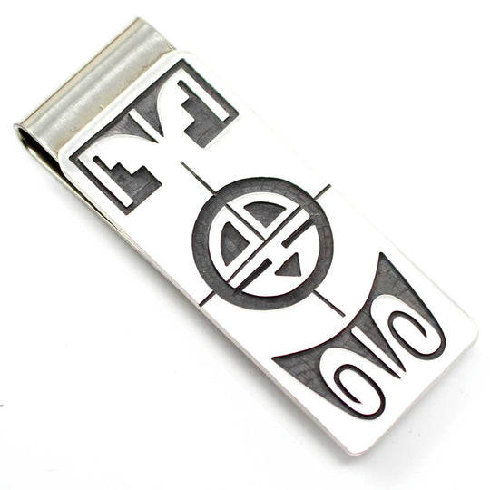 Hopi Sun Face Silver Monday Clip