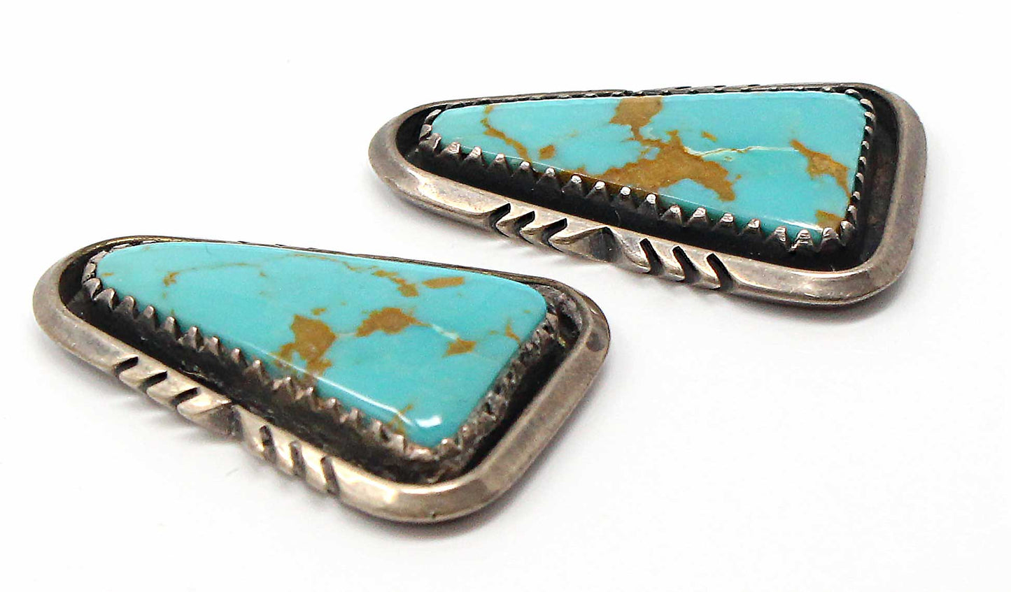 Natural Morenci Turquoise Earrings