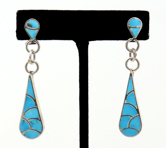 Load image into Gallery viewer, Carmichael Haloo Turquoise Earrings
