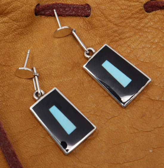 Load image into Gallery viewer, Contemporary Zuni Earrings by Cunsis

