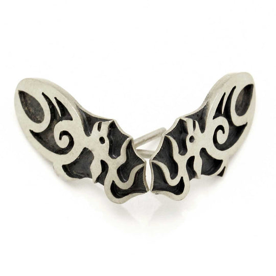 Hopi Silver Deer Post Earrings