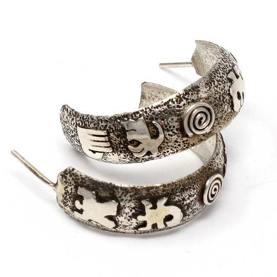 Rock Art Symbol Hoops