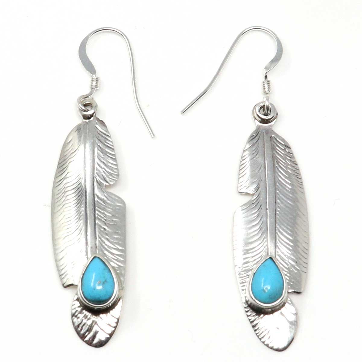 Eagle feather earrings – Wolfwalker Collections