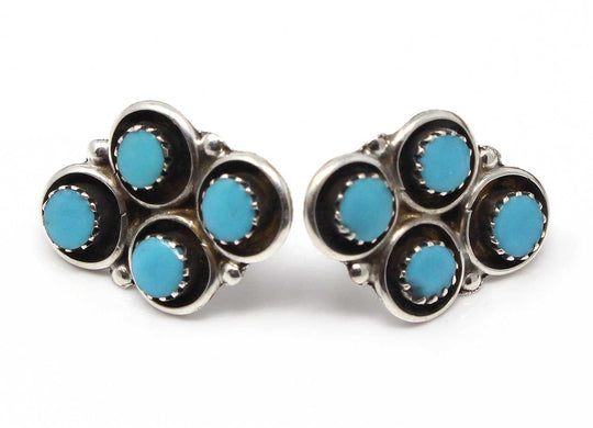 Clip On Zuni Cluster Earrings By Booqua