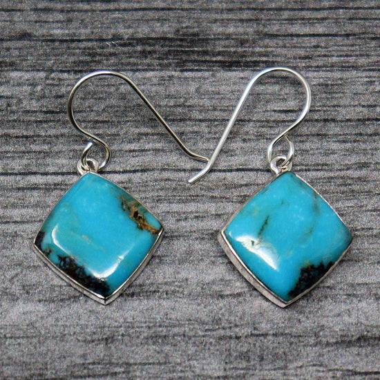 Natural Evans Turquoise Earrings by Webster