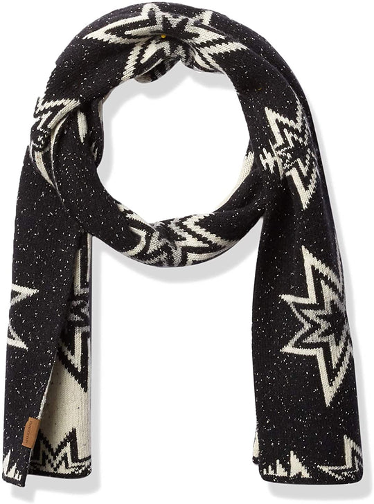 Pendleton Plains Star Scarf, Charcoal