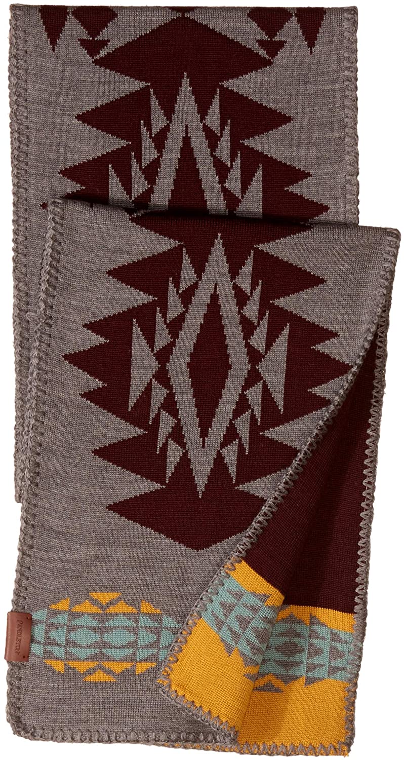 Pendleton Knit Muffler Scarf - Crescent Butte