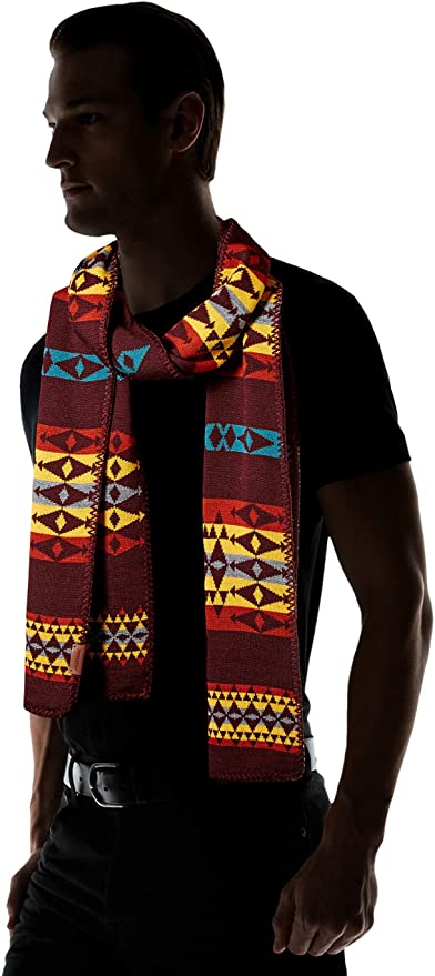 Load image into Gallery viewer, Pendleton Knit Muffler Scarf - Redtop
