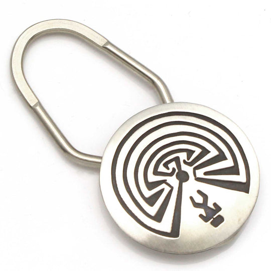 Man In The Maze Key Ring By Gene