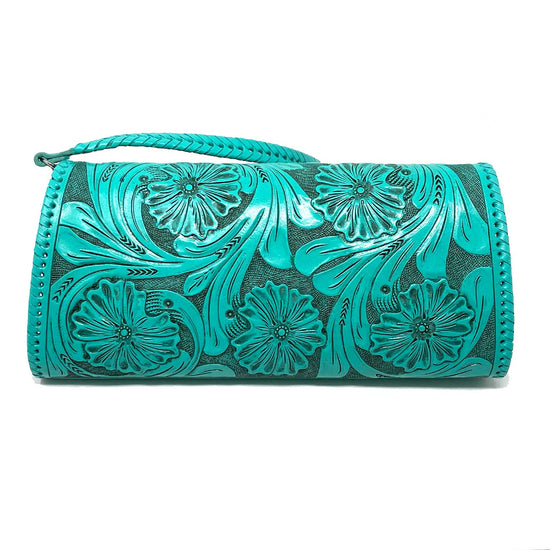 Load image into Gallery viewer, Lenguete Chico Handbag -  Turquoise
