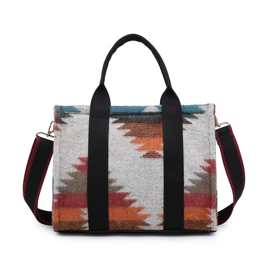 Load image into Gallery viewer, Timani Satchel in After Red/Teal by Jen &amp;amp; Co
