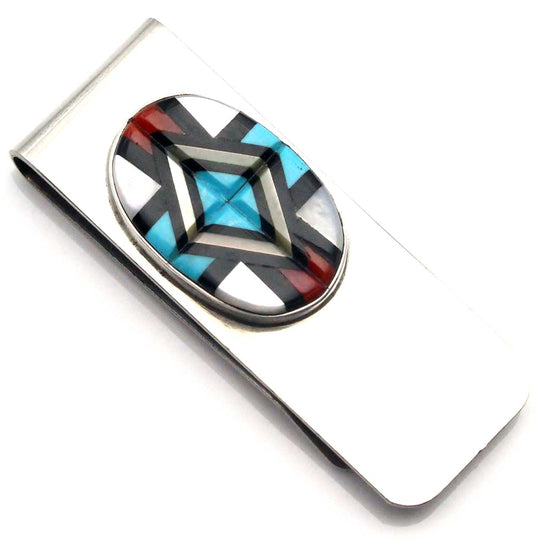 Zuni Multi-Color Money Clip by Natachu.