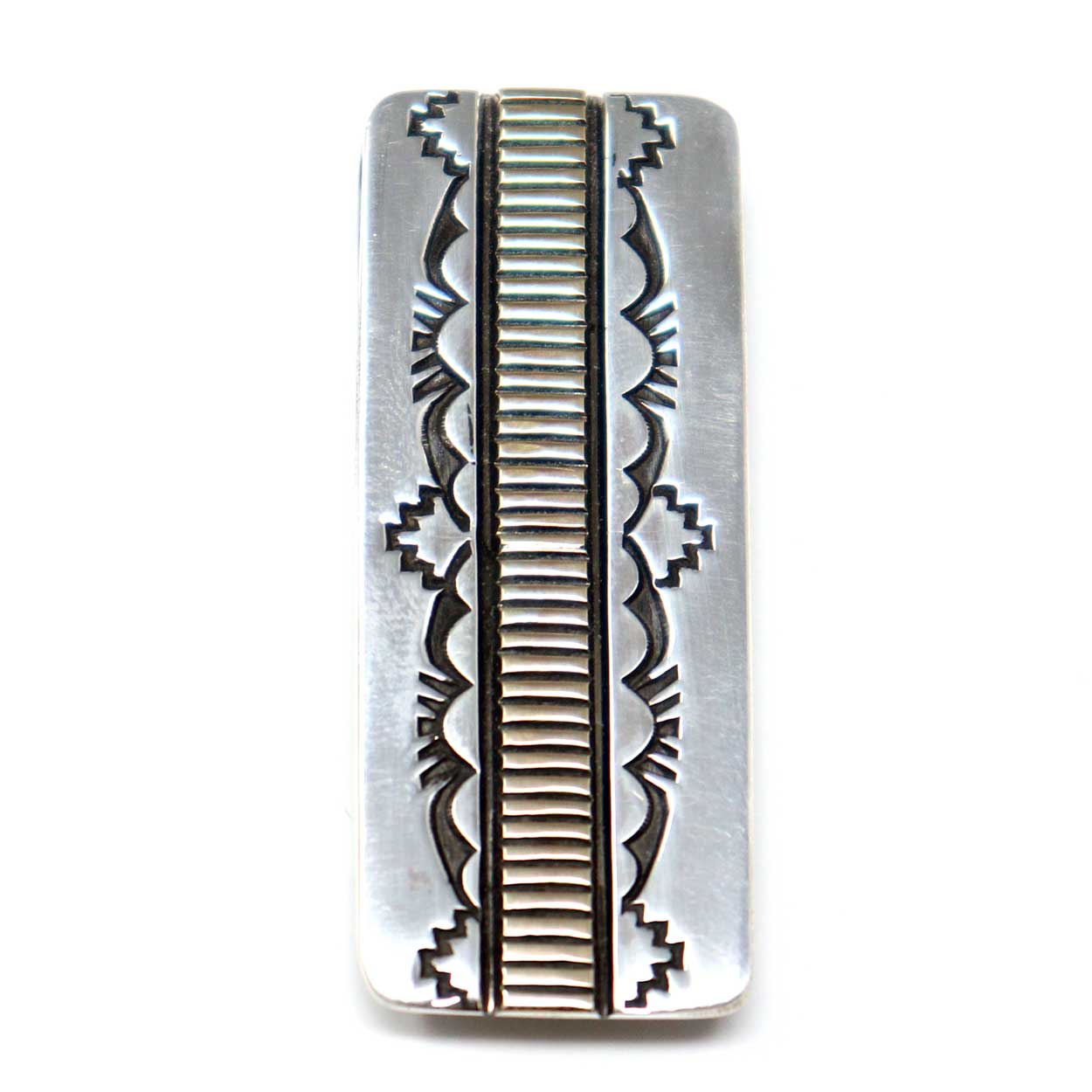 Load image into Gallery viewer, Silver &amp;amp; Gold Money Clip by Bruce Morgan
