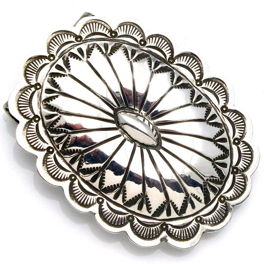 Oval Sterling Silver Money Clip by Blackgoat