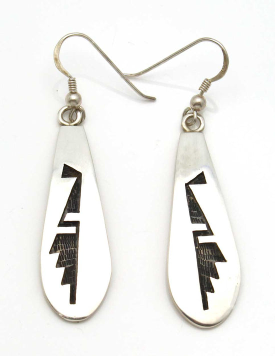 Load image into Gallery viewer, 1 1/2&amp;quot; Hopi Clouds and Rain Earrings
