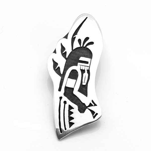Hopi Long Hair Kachina Pin-Pendant