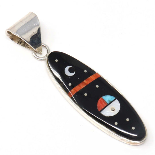 Intricately Inlaid Pendant by Smith