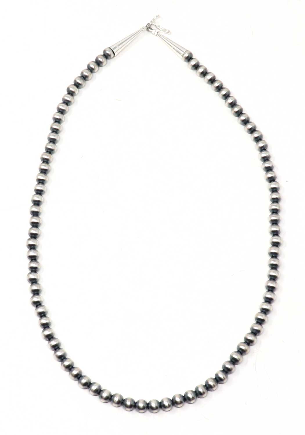20" Sterling Silver Navajo Pearl Necklace