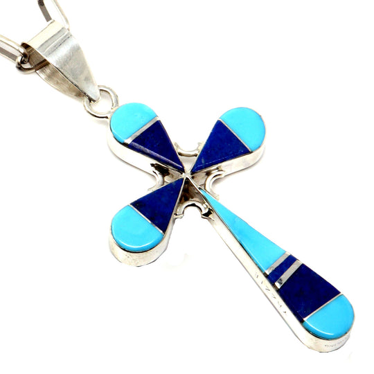 Reversible Cross Pendant by Yazzie