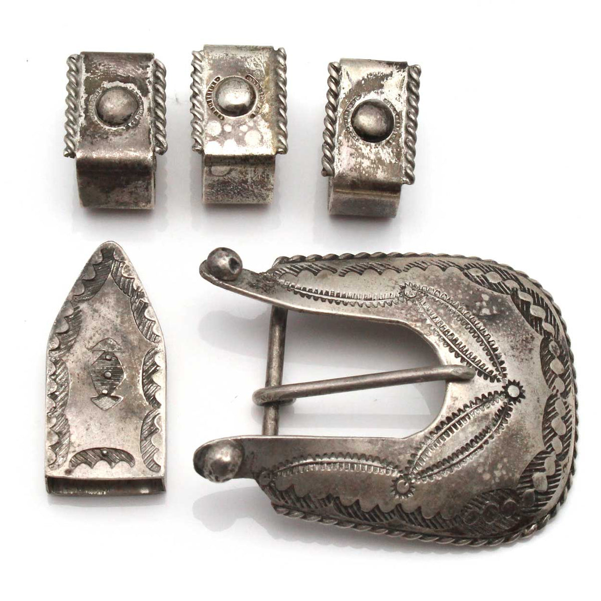 Stamped Sterling Silver Ranger Set – Indian Traders (L7 Enterprises)