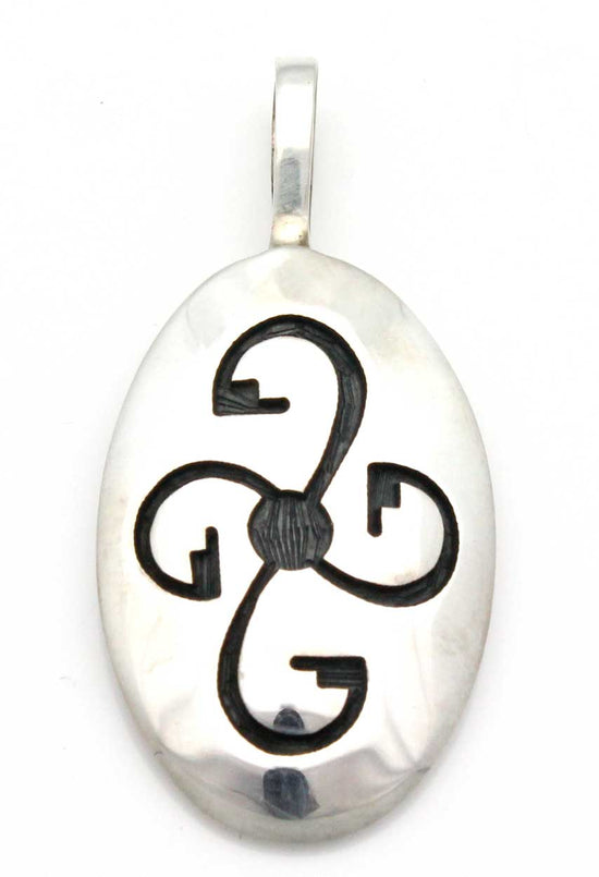 1 1/2" Hopi Whirlwind-Clouds Pendant