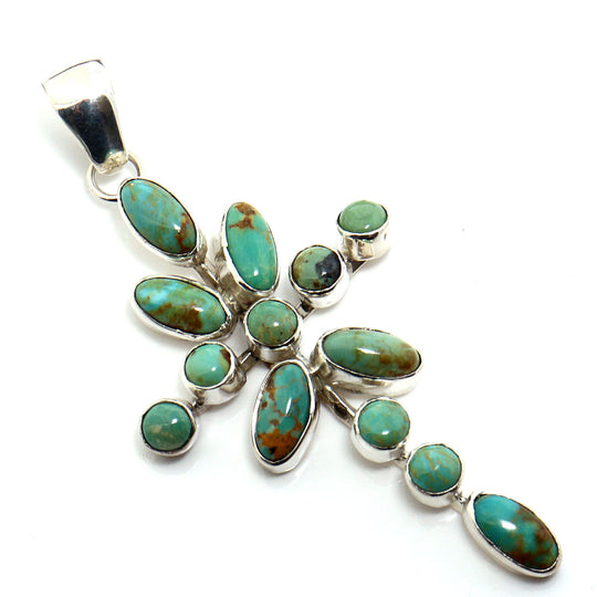 Turquoise Cross by Tatum Skeets