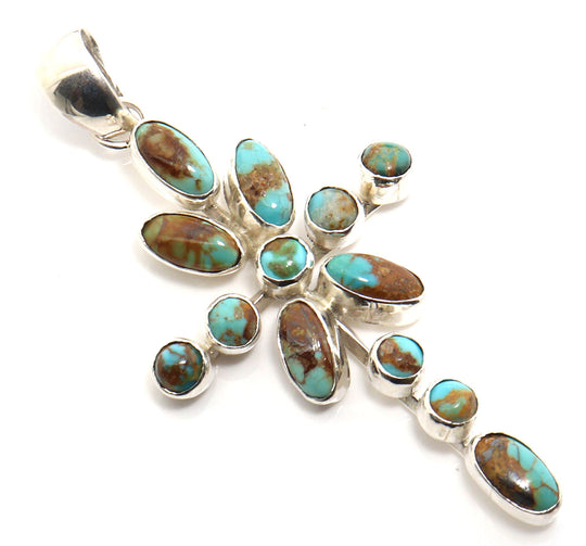 Turquoise Cross by Tatum Skeets