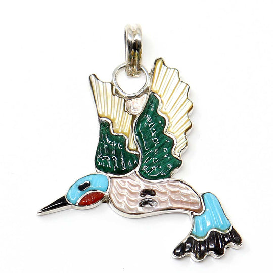 Zuni Hummingbird Pendant