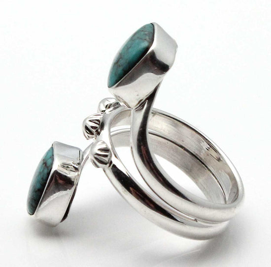 Sterling Silver and Turquoise Ring Size 7
