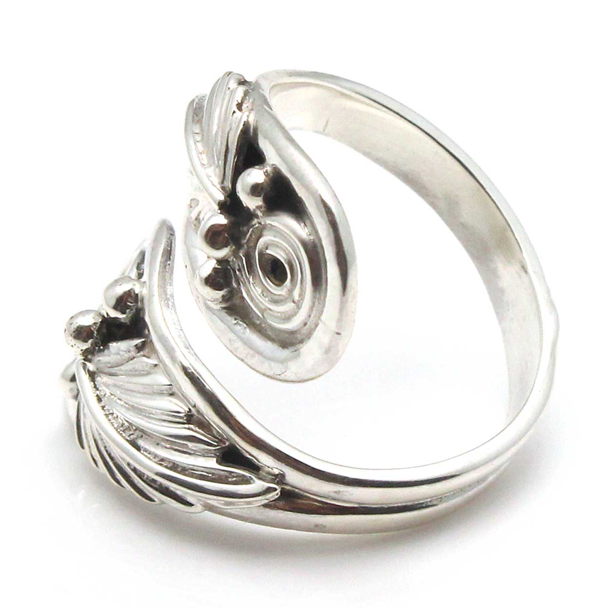 Adjustable Navajo Leaf Ring by Pino