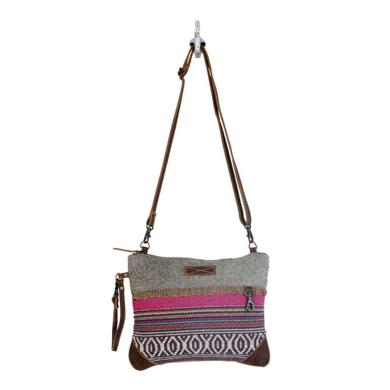 Load image into Gallery viewer, Small Laced Crossbody Bag by Myra
