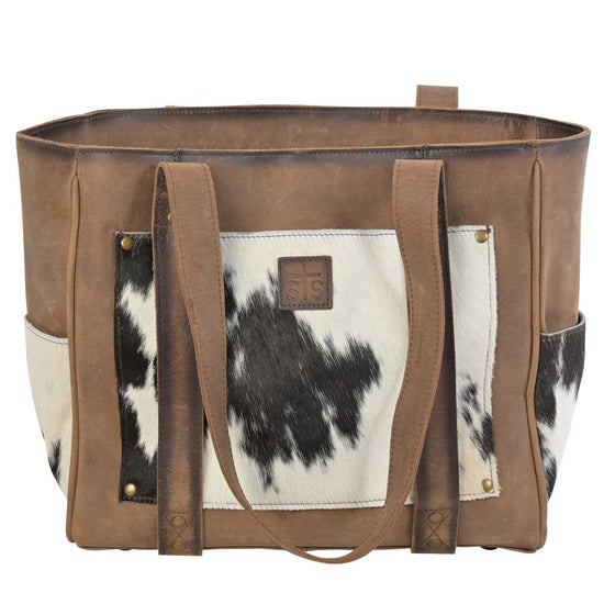 Cowhide Trinity Tote by STS Ranchwear