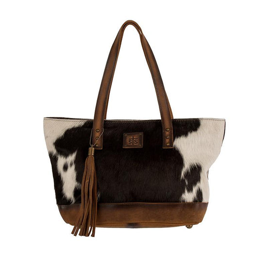 Classic Cowhide Tote by STS