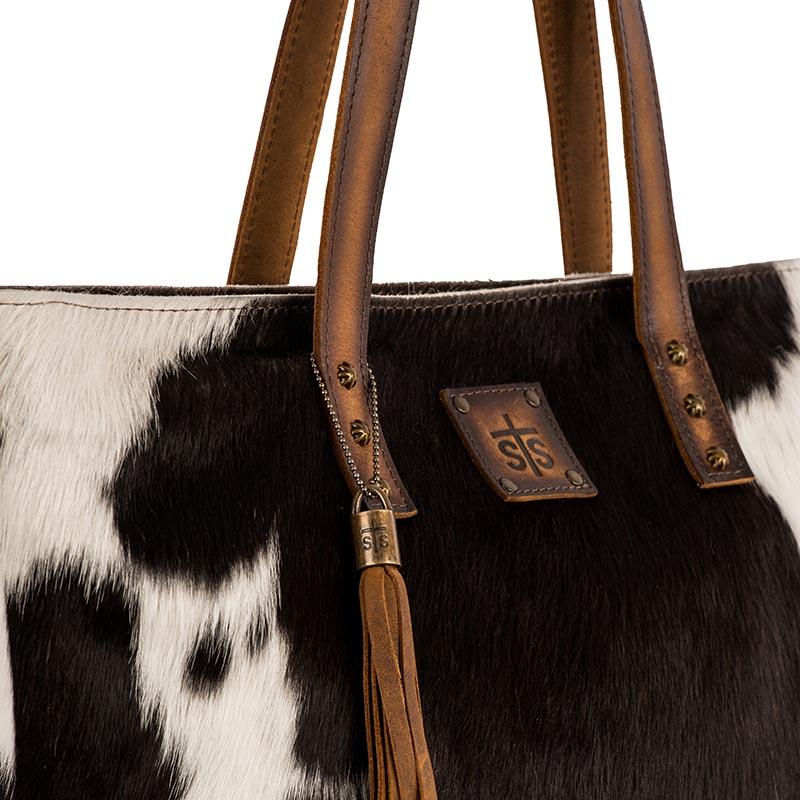 Classic Cowhide Tote by STS