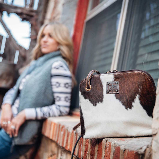 sTs Classic Cowhide Crossbody – Big Nose Kate Co.
