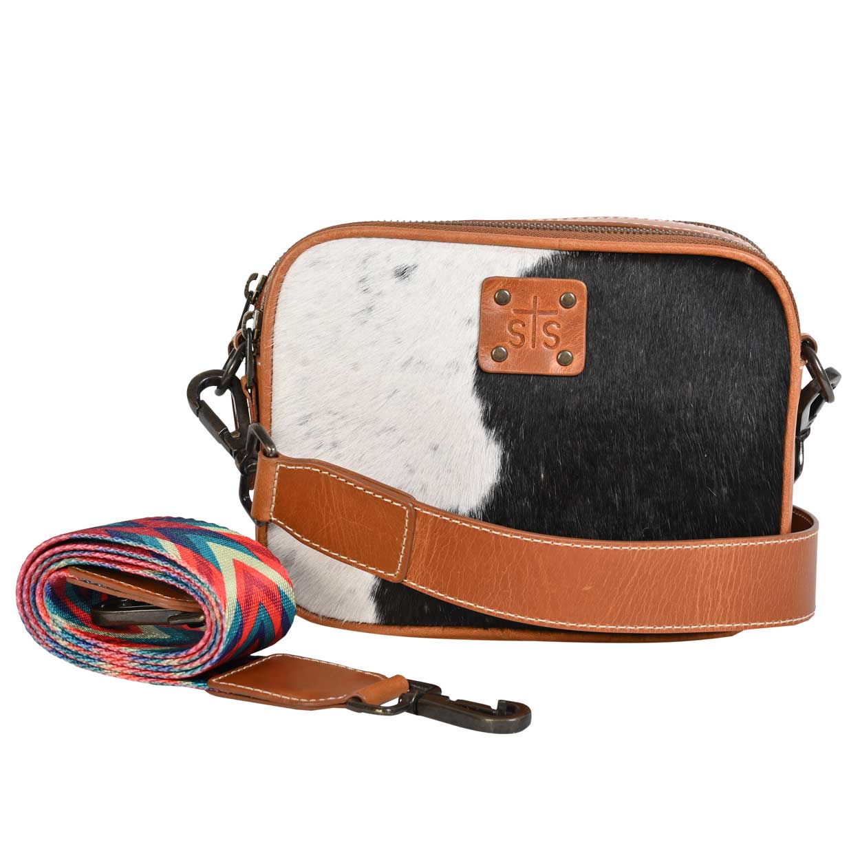 Basic Bliss Cowhide Lucy Crossbody By STS