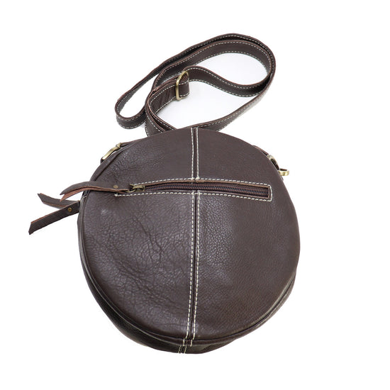 Handtooled Leather Crossbody