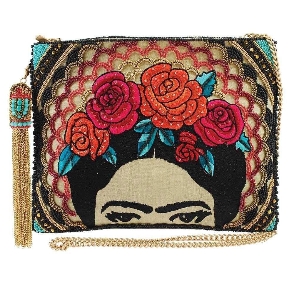 Load image into Gallery viewer, Frida Beaded Crossbody  Clutch

